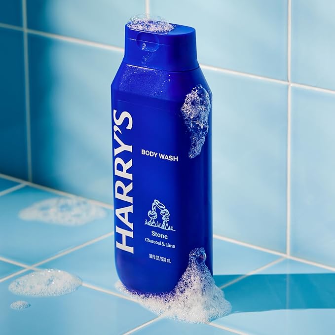 Harry's Men's Body Wash Shower Gel - Stone 16 Fl Oz (Pack of 3)