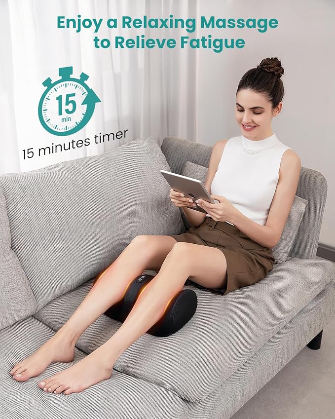 Nekteck Foot Massager with Heat Neck Massager for Pain Relief Deep Tissue