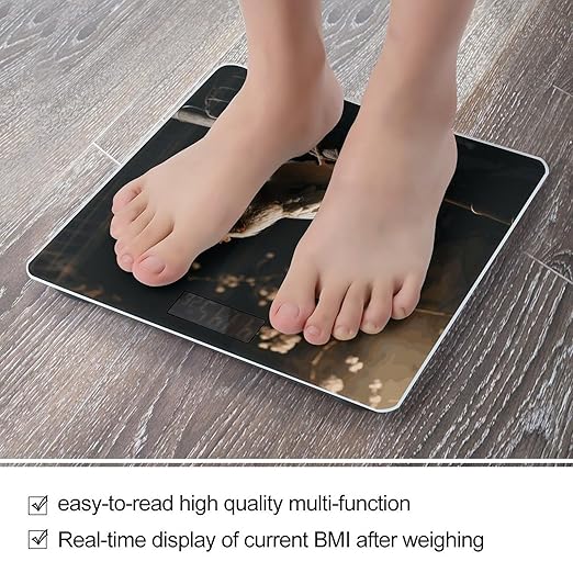Chicken on A Branch Bathroom ScaleHighly Accurate Digital Weighing Machine for People Bright LED Display Weight Scale for The Aldult Home Use