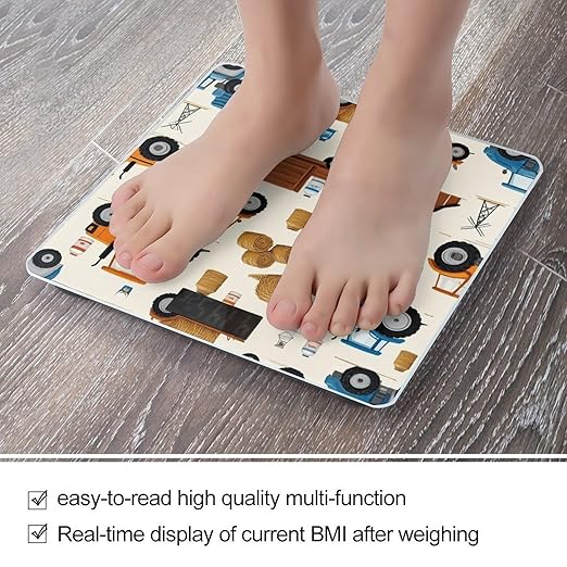 Energy Saving Scale Bathroom Weighing Scale Smart Scale for Body Weight Digital Farm Cars Tractor Truck