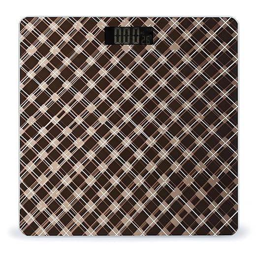 Brown and White Scale for Body Weight Digital Bathroom Scale Accurate Smart Weight Scales with Large Display Weighing Machine High Precision Scales