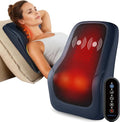 Beleduc Back Massager for Back Pain Deep Tissue Shiatsu Back Neck Massager with HeatVibration Massage Deep Kneading Massage Pillow for Neck Shoulder