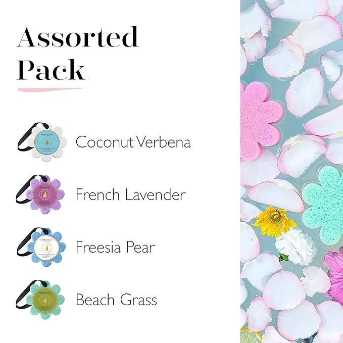 SPONGELLÉ Wild Flower Body Wash Infused Buffer Bundle