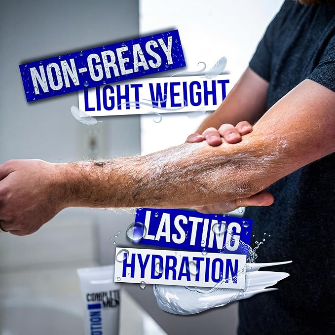 Men's Body Wash &amp Lotion Bundle: Cleanse Dirt and Odors Hydrate Skin for All-Day Moisturization Sulfate-Free Paraben-Free Skincare for Men Men's Shower Gel &amp Moisturizing Lotion