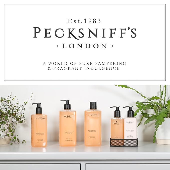 Pecksniff's Classic 750ml Shower Gel Ginger Flower &amp Patchouli