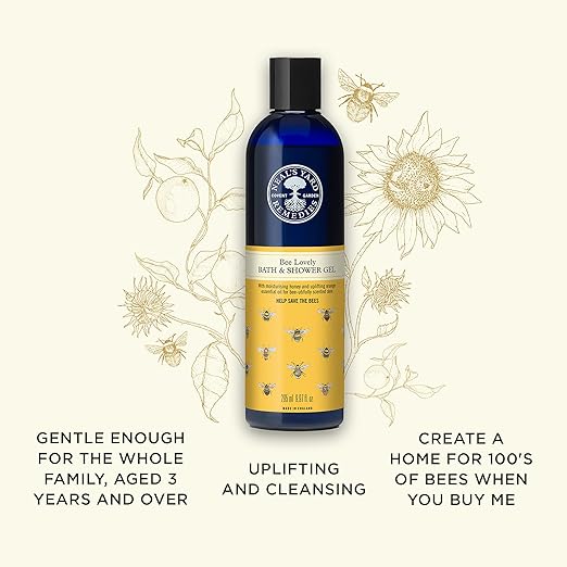 Neal's Yard Remedies Bee Lovely Organic &amp Gentle Bath &amp Shower Gel 295ml