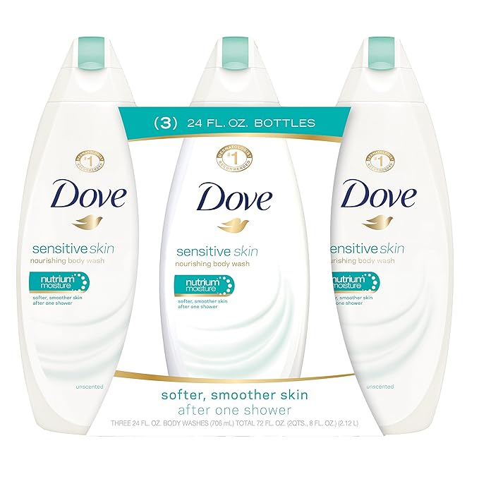 Dove Body Wash Sensitive Skin 24 oz Pack of 3