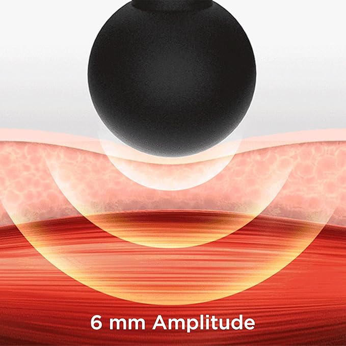 Mini Massage Gun Portable Deep Tissue Percussion Massager with 4 Heads Ultra-Quiet Lightweight 205g for Neck &amp Back Home Office &amp Travel (Gold)