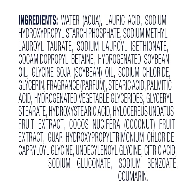 Dove Body Wash 4 Count for 24hr Lotion-Soft Skin Replenish Dragon Fruit and Coconut Cream Moisturizing Skin Cleanser with No Sulfates No Parabens