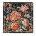 Orange Flower Pattern Scale for Body Weight Accurate Digital Bathroom Scale Toughened Glass High Precision Scales Smart Weight Scales with Large LCD Backlight Display Weighing Machine