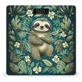 Adorable Sloth Bathroom Scale for Body Weight Bathroom Digital Electronic Weighing Scale with Back Lit LED Display Sturdy Tempered Glass Weight Watchers Scales 400lb