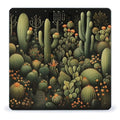 Green Cactus Weight Scale Large Bathroom Scales Digital Weight with Bright LED Display Non Slip Automatic Weighing Scale Fashion Weighing Machine for Body