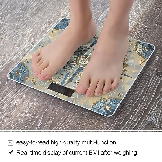 Pointer Pattern Scale for Body Weight Smart Scales Digital Bathroom Scale High Precision Weighing Scales with Large Display Weighing Machine for People