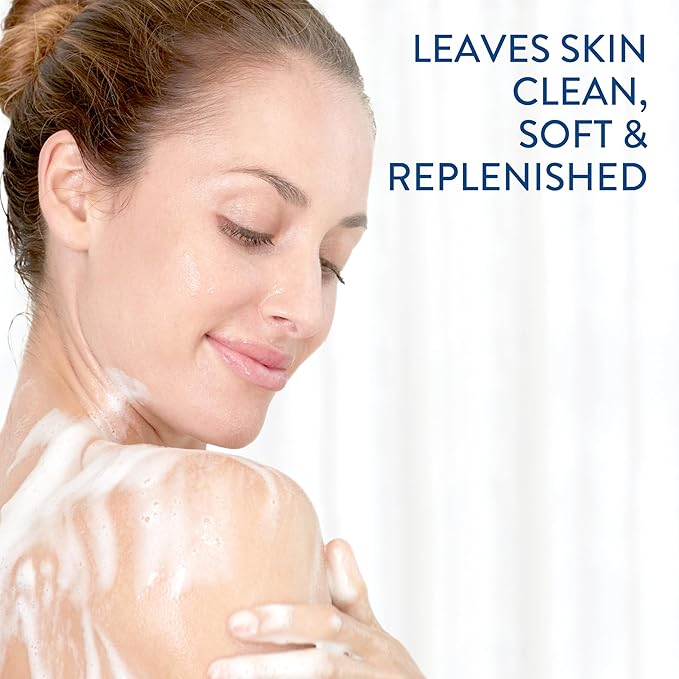 Cetaphil Body Wash NEW Moisturizing Relief Body Wash for Sensitive Skin Creamy Rich Formula &amp Ultra Gentle Refreshing Body Wash For Dry to Normal Sensitive Skin 16.9oz with Aloe Vera