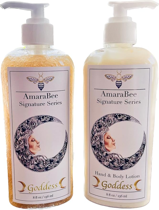 Goddess Moisturizer &amp Body Wash Duo | Hydrating Cleanser | Moisturizing