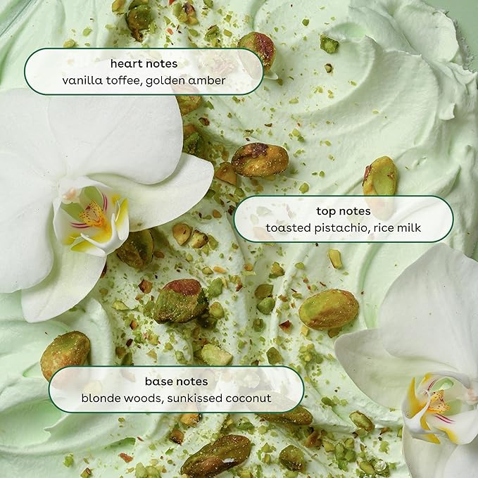 eos Créme de Pistachio Scent Layering Bundle - Body Wash Body Mist Body Lotion