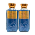 Bath &amp Body Works Shea + Vitamin E Shower Gel Set of 2 10oz Each (Sweater Weather)