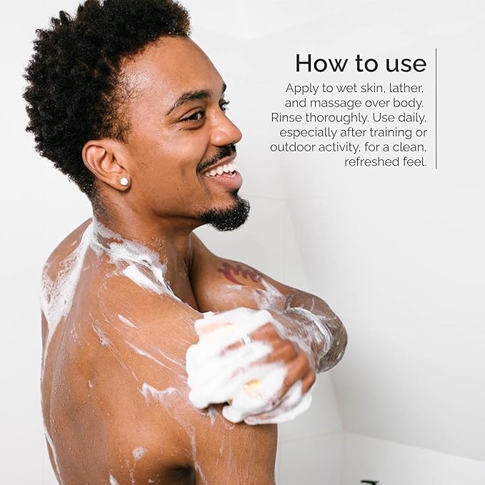 Nordisk Element Men’s Hand &amp Body Wash | Ginger &amp Cardamom Cleanser Quince Betaine | Hydrating Vegan Shower Gel Plant-Based &amp Cruelty-Free | Gentle Daily Pump Bottle | 16.5 fl oz