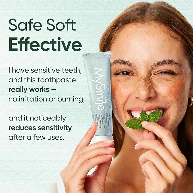 MySmile DY156 Electric Toothbrush nHA Toothpaste