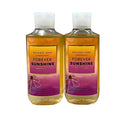 Bath &amp Body Works Shower Gel Set of 2 Bottles Each Bottle 10oz (Forever Sunshine)