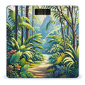 Tropical Jungle Painting Scale for Body Weight Smart Scales Digital Bathroom Scale High Precision Weighing Scales with Large Display Weighing Machine for People