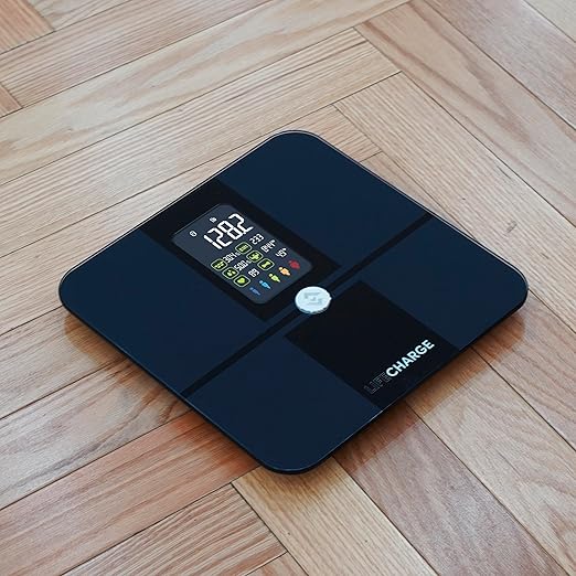 LifeCHARGE Smart Body Analyzer Scale 2 with 22 Body Composition Track Your Health &amp Fitness Goals with Precision