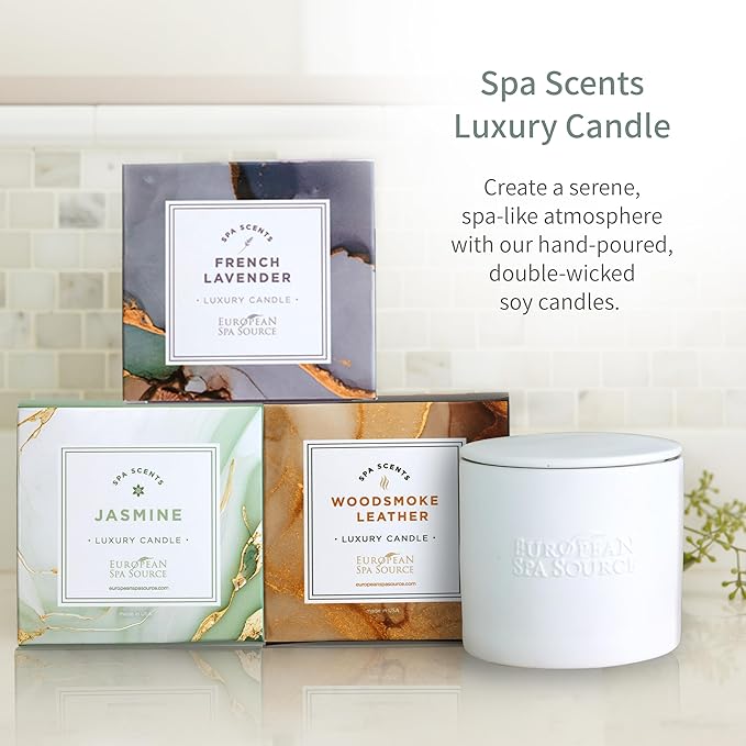 European Spa Source Luxury Body Wash Orange Blossom and Geranium Refreshing Bath and Shower Gel Cleanser 22 fl oz.