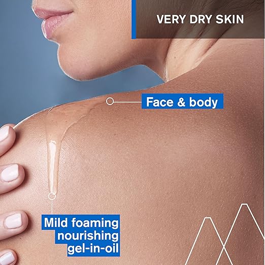 Uriage Xémose Face &amp Body Wash For Very Dry Skin Soothes For Long-Lasting Comfort Mild Foaming Nourishing Gel-In-Oil Fragrance &amp Soap-Free Physiological Ph