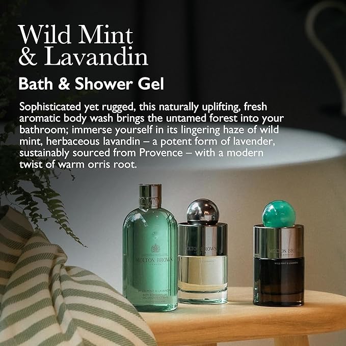 Molton Brown Wild Mint &amp Lavandin Body Wash 10 fl. oz.