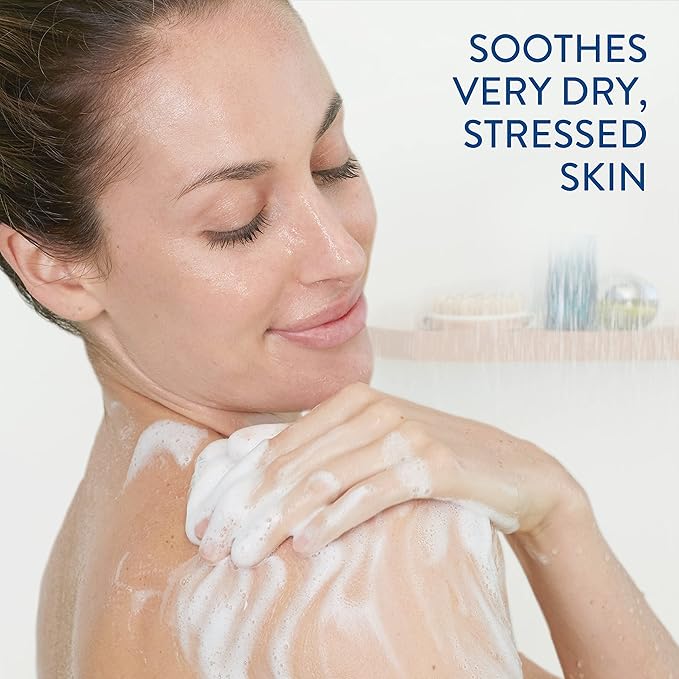 RESTORADERM Soothing Wash 10 floz Pack of 3 Soothes Dry Stressed Skin Hypoallergenic Soap &amp Paraben Free National Eczema Association Endorsed Dermatologist Recommended