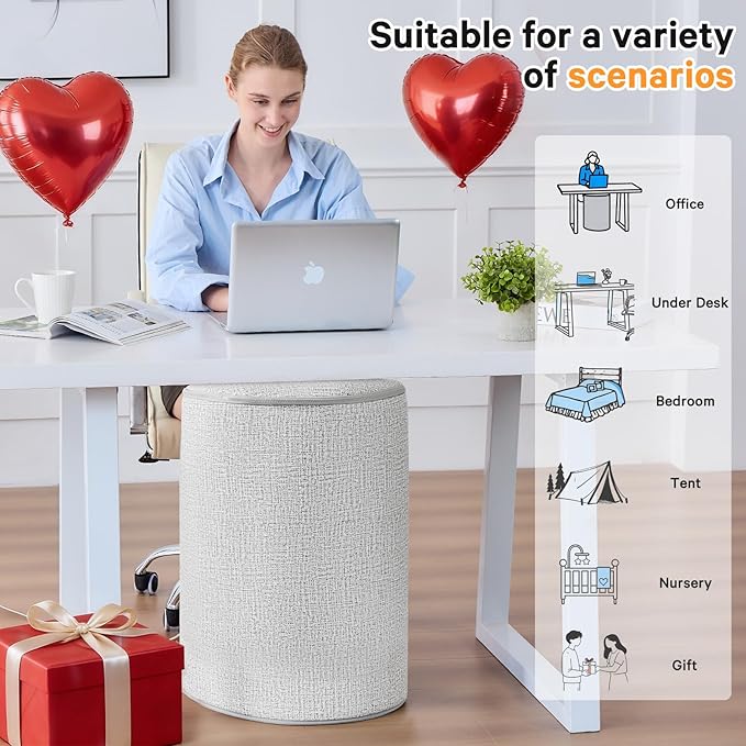 Under Desk Heater &amp Space Heater for Indoor UseLeg Foot Feet Warmer For Office Home Quiet Small Portable Personal Office Heater AccessoriesEssentials Supplies For Women Men Gifts Medium
