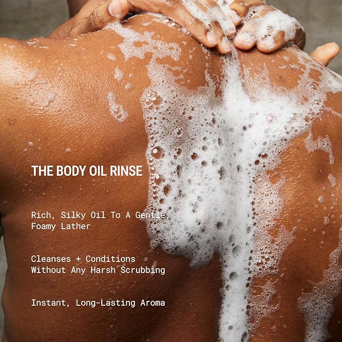 JUNO &amp Co. Shower Oil Body Wash with Rice Bran Oil &amp Full Body Nectar Serum 130 ml/4.39 Fl Oz