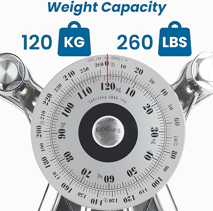 BIOS Living SC424 Bathroom Scale Clear