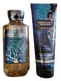 Bath &amp Body Works Wicked Vanilla Woods Ultimate Hydration Body Cream and Body Gel Wash 2 Piece Set