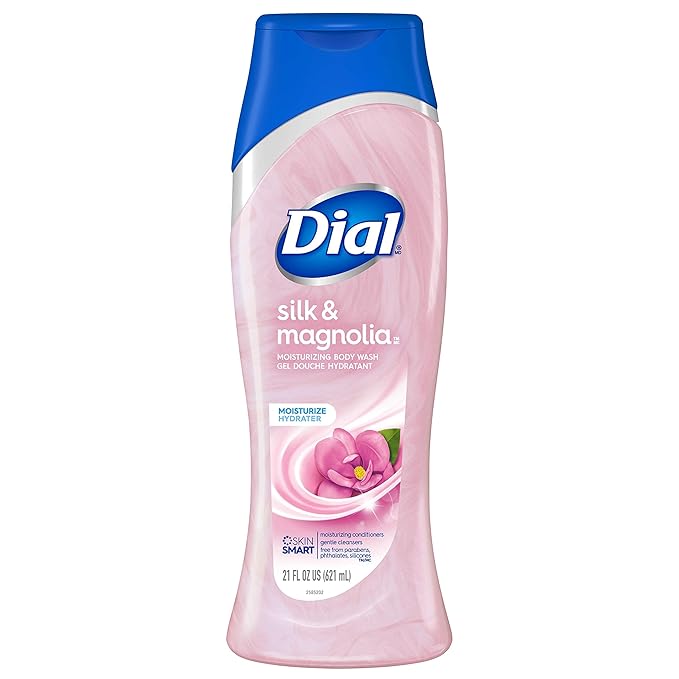 Dial Body Wash Silk &amp Magnolia 21 Ounces (Pack of 6)