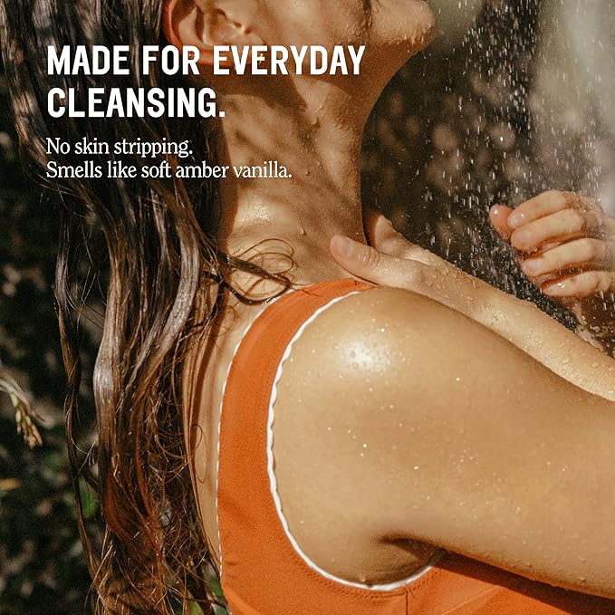 California Naturals Classic Clean Vanilla Bloom Body Wash 2-Pack Daily Cleansing Body Wash for Soft Healthy Skin Naturally Scented Vegan Cruelty Paraben &amp Sulfate Free 20 oz