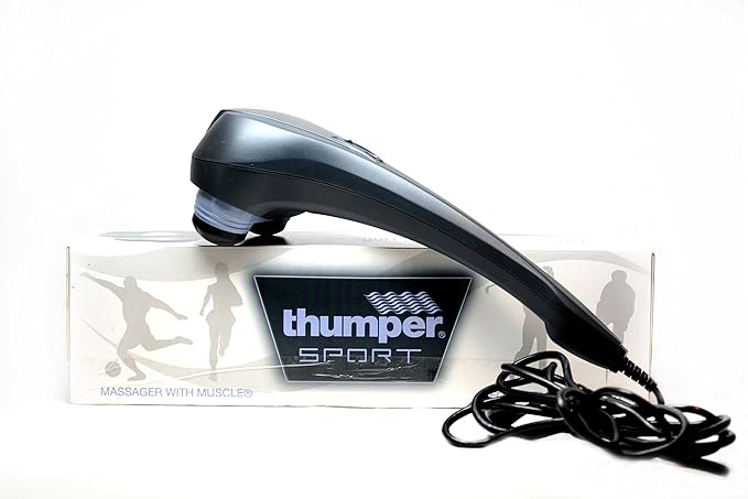 Thumper - Sport Handheld Massager - Percussive Massager - Includes Carrying Case - Deep Tissue Back Massager