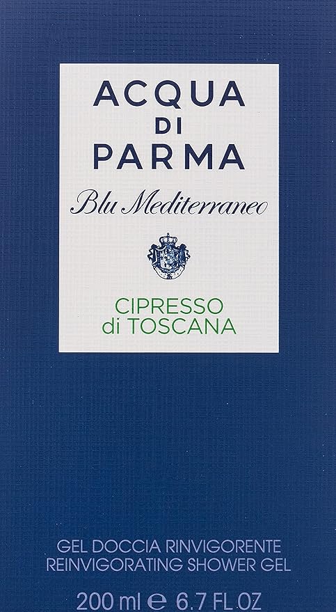 Acqua Di Parma Blu Mediterraneo Cipresso Di Toscana Shower Gel 6.7 Ounce/200ml