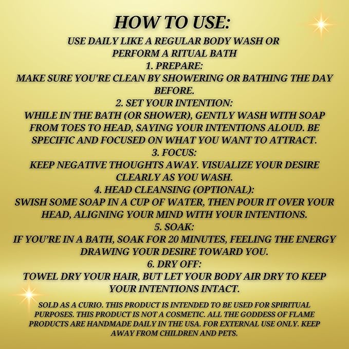 Healing Shower Gel – 8 oz Handmade Body Wash for Spiritual Emotional &amp Energetic Cleansing – Eucalyptus Scent – Altar-Charged – Wiccan Hoodoo Conjure Pagan Ritual Use – Vegan &amp Sulfate-Fre