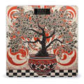 Tree in Pot Scale for Body Weight Accurate Digital Bathroom Scale Toughened Glass High Precision Scales Smart Weight Scales with Large LCD Backlight Display Weighing Machine