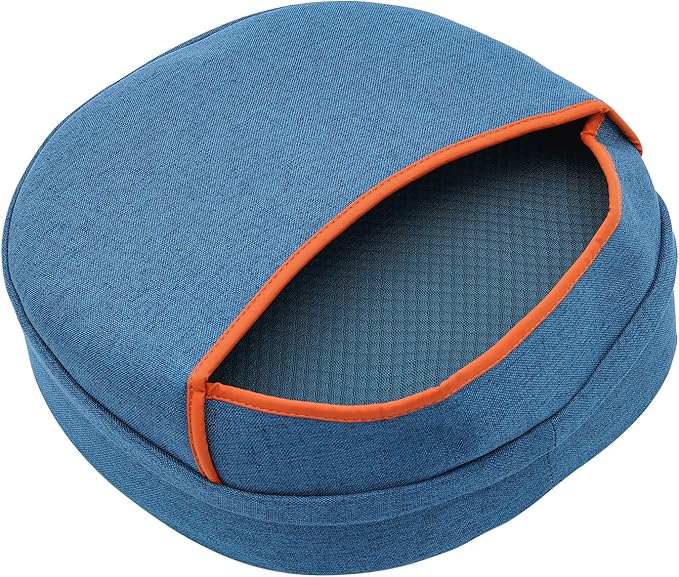 Foot MassagerFoot Massager Machine Foot Massager Machine with HeatDeep Shiatsu KneadingDelivers ReliefAdjustable Intensity Multi-Level Settings (Blue)