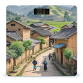 Ancient Town Scale for Body Weight Smart Scales Digital Bathroom Scale High Precision Weighing Scales with Large Display Weighing Machine for People