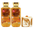 Bath &amp Body Works Hope Winter Peach Marshmallow - 2 Shower Gel - with a Peach Gardenia Soap.