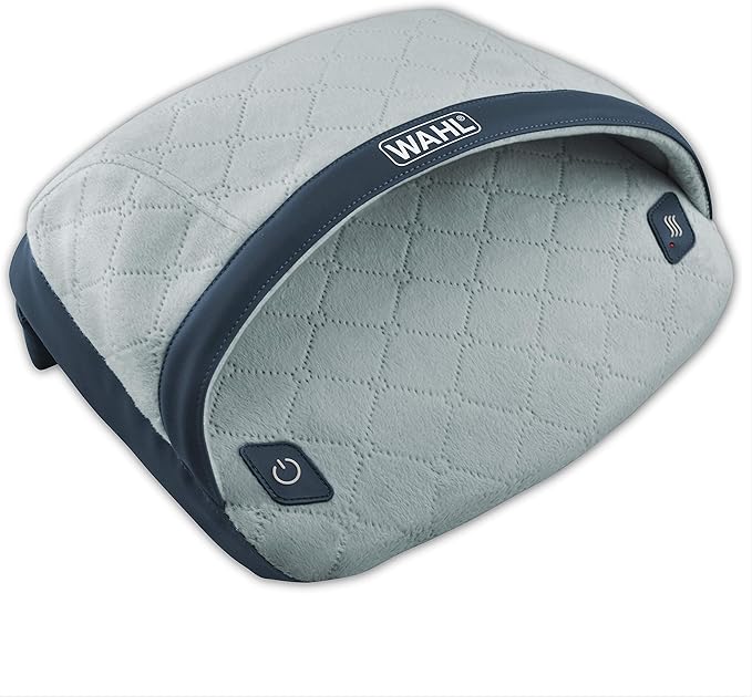 Wahl Heated Therapeutic Foot Vibrating Massager with Toe-Touch Controls &amp 4 Customized Vibrating Massage Programs - Model 4299