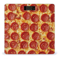 Automatic Switch Digital Bathroom Weighing Scale Smart Scale for Body Weight Pizza Pepperoni Pattern