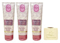 Bath &amp Body Works Aromatherapy Inspire Love Rose + Vanilla 3 Ultimate Hydration Body Creams with a Creamy Rose Bar Soap