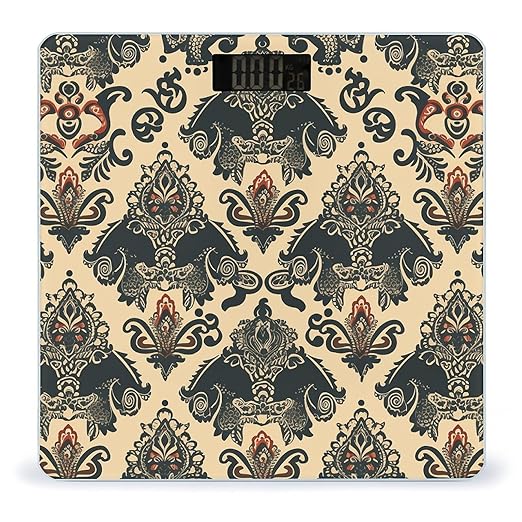Asian Elephants Scale for Body Weight Accurate Digital Bathroom Scale Toughened Glass High Precision Scales Smart Weight Scales with Large LCD Backlight Display Weighing Machine