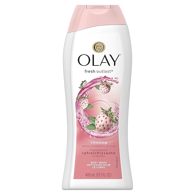 Olay Fresh Outlast Body Wash - Cooling White Strawberry &amp Mint - 13.5 oz