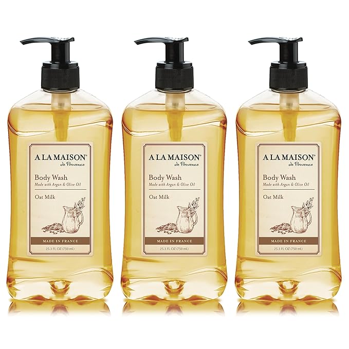 A LA MAISON Oat Milk Body Wash 25.36 Fl Oz 3 Pack