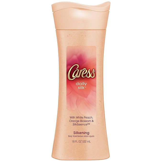 Caress Body Wash Daily Silk 18 oz Pack of 4